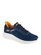 Bobs Squad Chaos Solid Step Sneakers Blue