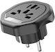 Earldom Steckdosenadapter zu Universal