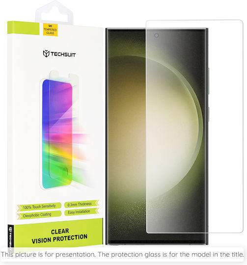 Techsuit Back Cover Tempered Glass Transparent (Oppo Reno13 F, Reno13 F 5G, Reno13 FS 5G)