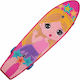 Action One Komplettes Penny Board Kleine Prinzessin 53x14,5cm Pink