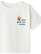 Kids' T-shirt Ecru Dancer