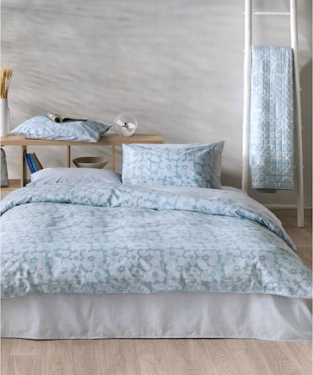 Kentia Duvet Cover Set Cotton Queen with 2 Pillowcases 225x245 Gerani 33