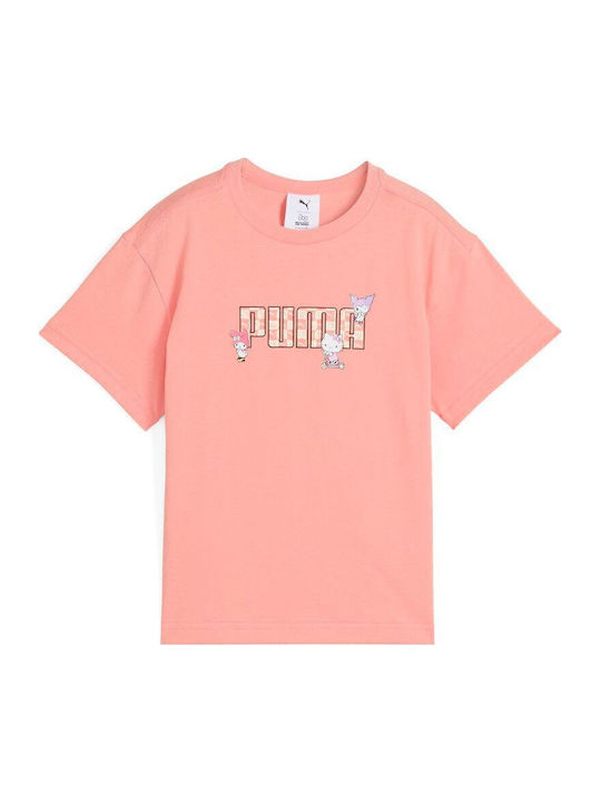 PUMA Kids' T-shirt Pink