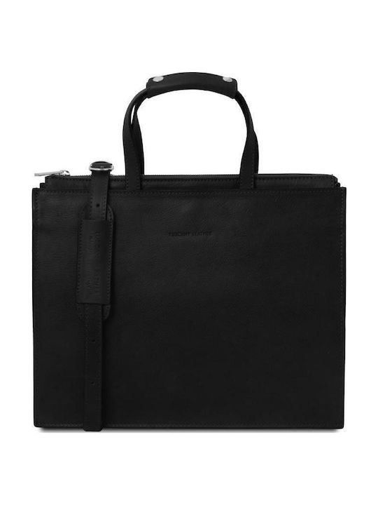 Leder Damen Geldbörse Schwarz