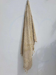 Noidinotte Beach Towel Cotton Beige