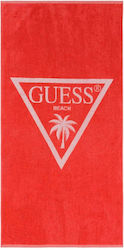 Guess Prosop de Plajă Roșie Guess Prosop de Plajă Roșie