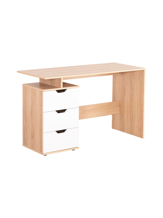 Desk Colt Wooden White-sonama 120x53x75cm