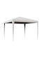 Outsunny Faltbarer Pavillon Garten Weiß 3x3m