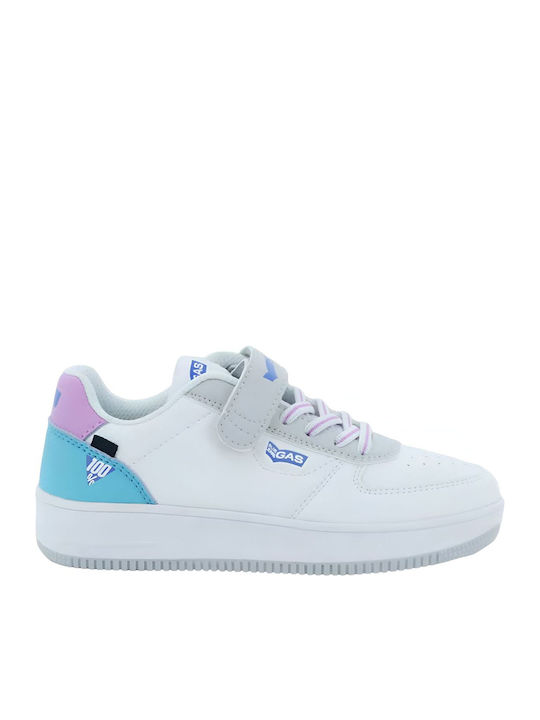 Kinder Sneakers mit Klettverschluss Weiß