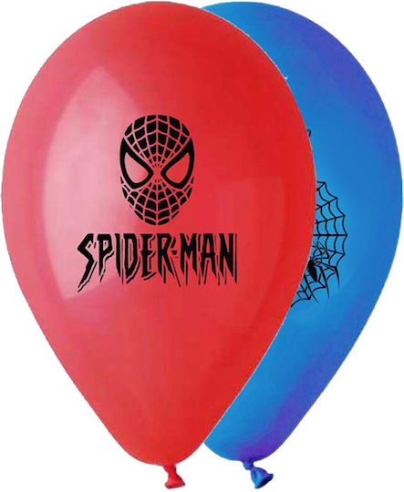 12" Μπαλόνι Τυπωμένο Spiderman 25 Τεμ