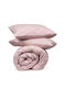Sunshine Cotton Feelings Pillowcase with Envelope Cover Powder 50x70cm.