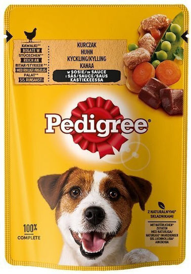 Pedigree Vital Protection Течна Храна За Кучета В Чантичка С Пилешко И Зеленчуци 100гр