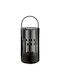 ArteLibre Metallic Lantern Black 13x13x33cm