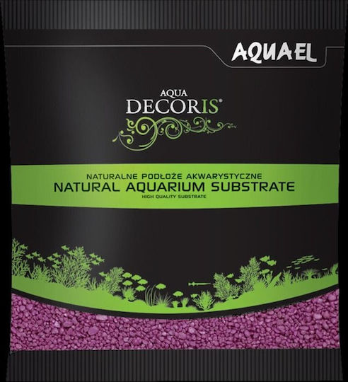 Φυσικο Χαλικι Ενυδρειου Aquael Natural Gravel Fuchsia 2-3 Mm 1 Kg