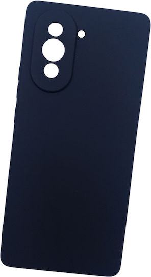 Naxius Umschlag Rückseite Silikon 1.8mm Schwarz (Huawei Nova 10)