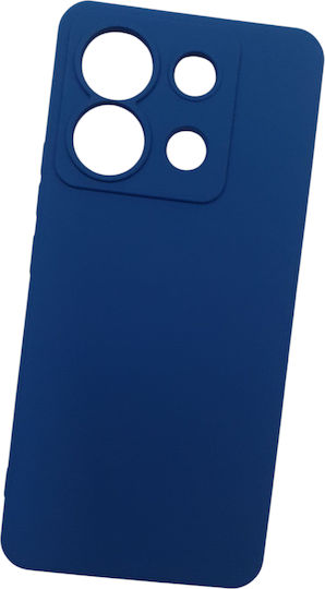 Naxius Umschlag Rückseite Silikon 1.8mm Marineblau (Redmi Note 13 4GHonor X6)