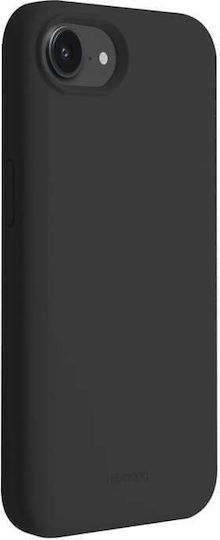 Crong Silicone Back Cover Black (iPhone 17e / 16e)