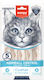 Wanpy Wanpy Cat Functional Creamy Lickable Treat Hairball Codfish & Chicken 70g 5x14g 70g 5x14g Pet Supplies
