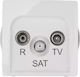 Kontakt-simon Antenna Socket Basic Modul Rtv Sat Through-hole White Bmzar-sat10 P.01 11
