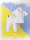 Angel Wings Angel Wings Baptism Suit for Boys Multicolour 4 Pieces