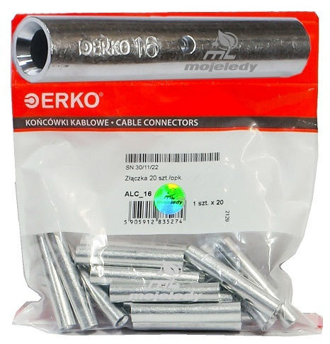 Al Connector Sleeve Alc 16 20pcs Erko