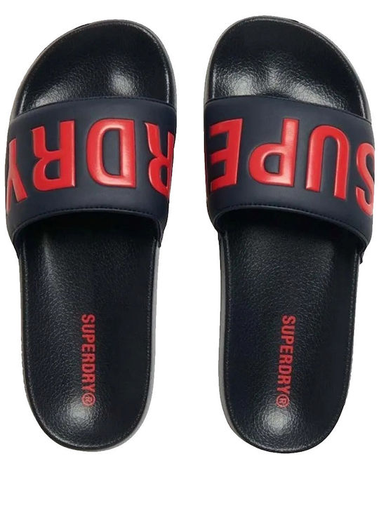 Superdry Core Graphic Slapi Bărbați Albastru Sl...