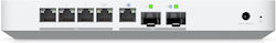 Ubiquiti Uxg-fiber Unifi Dual Wan Gateway Fiber Quad-core 2200mhz 4gb 1x10gbe Wan 1xsfp+ Wan 4x2.5gbe 1xsfp+ Lan 1xpoe-out