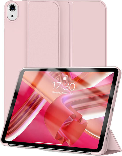 Husa Ultra Slim Pentru Apple Ipad A16 11-inch 2025 10.9-inch 2022 Silicon Tpu Smart Cover – Roz