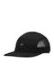 Functional Jockey mit Netz und geradem Schirm Schwarz