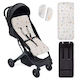 Interbaby Breathable Stroller Seat Liner 34x84c...
