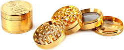 Grinder 50mm Gold 4-teilig