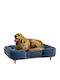 Pawhut Sofa Dog Bed Blue 96x66cm