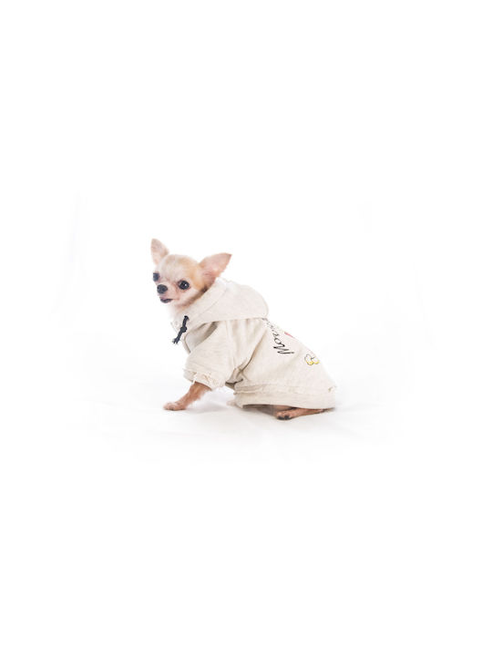 Pet Camelot Dog's Coat White XS 25cm