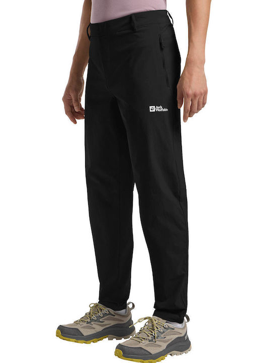 Jack Wolfskin Men's Hiking Long Trousers Black