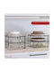 Femmit Metal 3-Tier Shelf Kitchen Cabinet Bathroom Organization Set of 2 Pieces 21x21x23 Cm Black