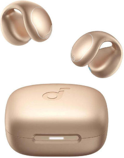 Soundcore by Anker C40i Offenes Ohr Bluetooth-Freisprecheinrichtung Kopfhörer mit Schweißresistenz und Ladeetui Desert Bronze