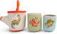Filibabba Dino Activity Cups Bath Toy for 6++ Months