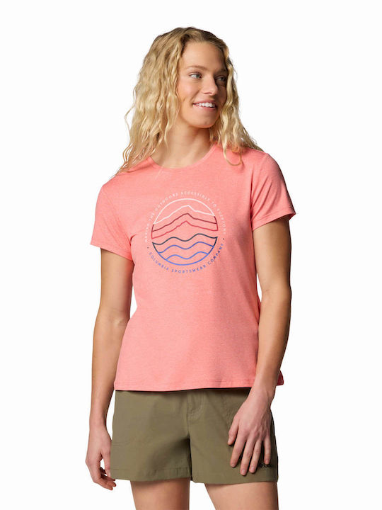 Columbia Damen T-Shirt Red