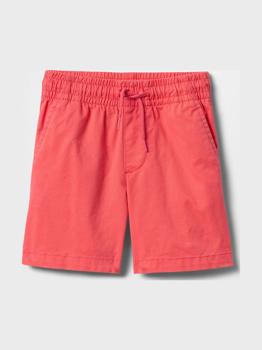 GAP Детски шорт/бермуда Платнен Fresh Coral
