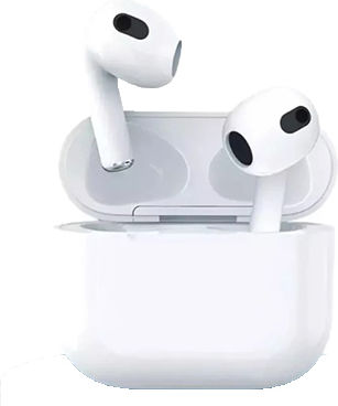 Pavareal Apro 4 Plus Earbud Bluetooth Handsfree Ακουστικά με Θήκη Φόρτισης Λευκά