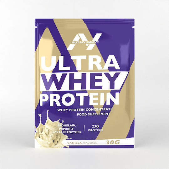 Nutriyummy Ultra Whey Protein Molke mit Geschmack Vanille 30gr