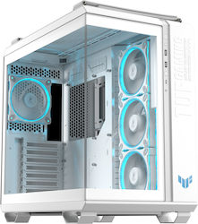 Asus TUF Gaming GT502 Horizon ARGB Middle Tower cu Fereastră Laterală