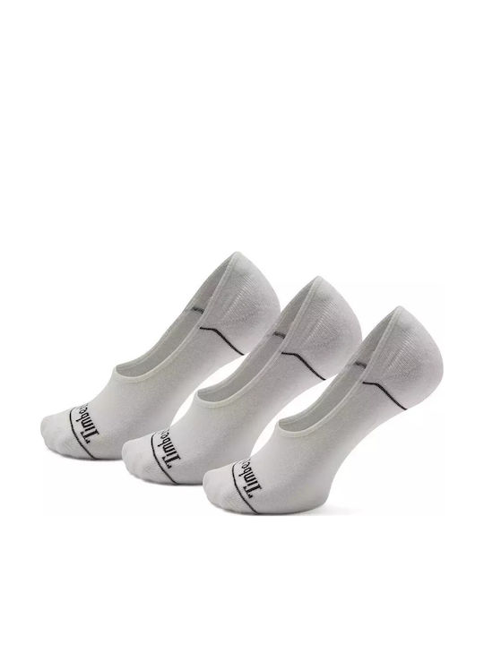 Timberland Ανδρικές Μονόχρωμες Κάλτσες Λευκο 3Pack