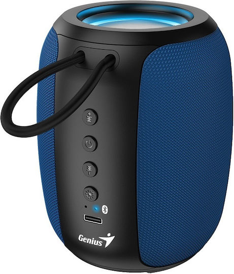 Genius SP-915BT Bluetooth-Lautsprecher 5W mit Akkulaufzeit bis zu 6 Stunden Blau