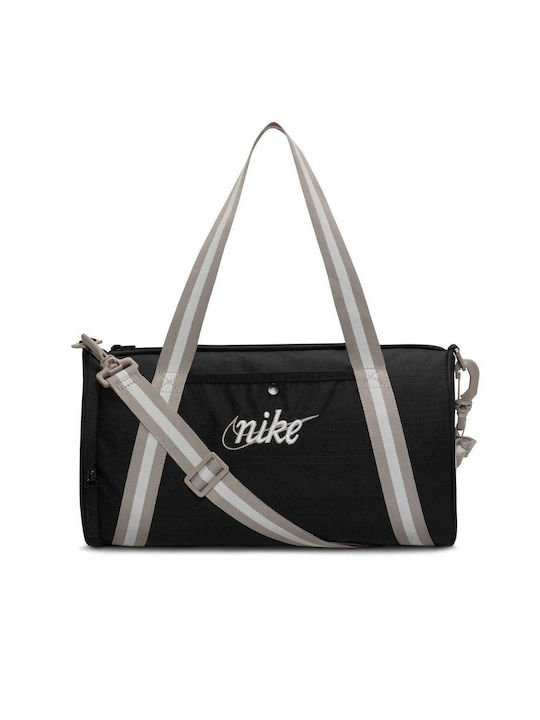 Nike Heritage Duff Ανδρική Τσάντα Πλάτης Γυμναστηρίου Μαύρη