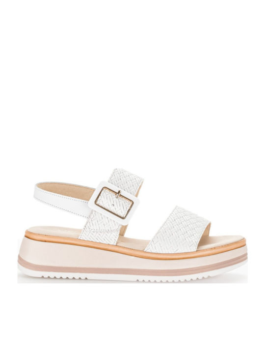 Gabor Leder Flache Sandalen für Damen Anatomisc...