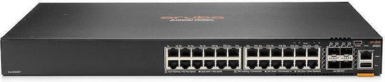 HP Aruba 6300F v1 Gestionat L2 / L3 Switch cu 24 Porturi Gigabit (1Gbps) Ethernet și 4 Porturi SFP