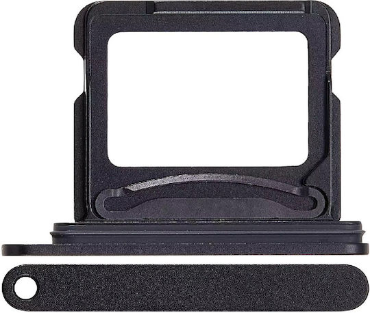 Βάση Κάρτας Sim Iphone 16 16 Plus Black