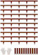 Vevor Metal Garden Border with Spears in Gray Color 1.01m x 11.43cm