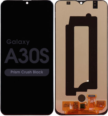 O ecran Samsung cu Mecanism Tactil pentru Galaxy A30s (Negru)